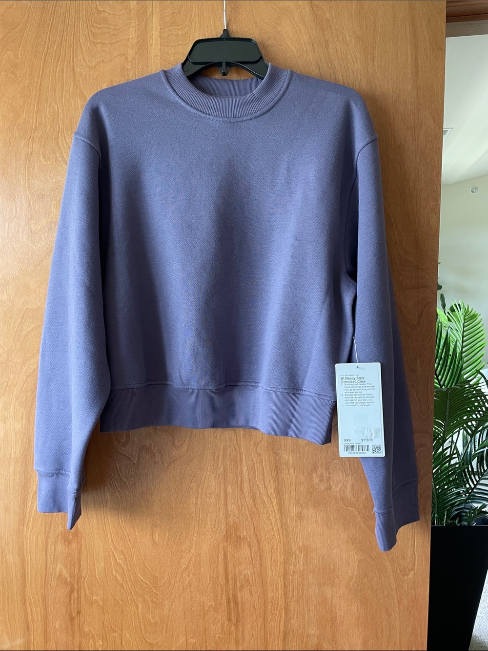lululemon athletica Dusty Lavender Crewneck Sweatshirt